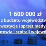 Ponad 1,6 mln zł na modernizację szpitali i pogotowia w województwie podlaskim